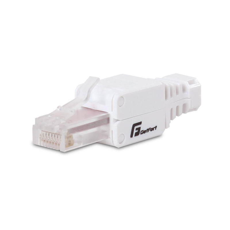 WTYK MODULARNY BEZNARZĘDZIOWY GETFORT RJ45 CAT.6 UTP 8P8C