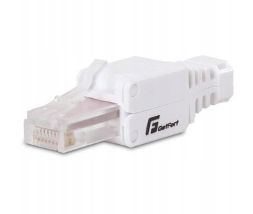 WTYK MODULARNY BEZNARZĘDZIOWY GETFORT RJ45 CAT.6 UTP 8P8C