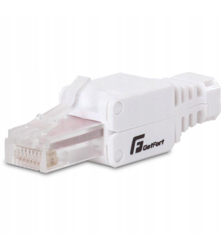 WTYK MODULARNY BEZNARZĘDZIOWY GETFORT RJ45 CAT.6 UTP 8P8C