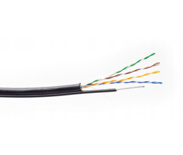 KABEL SKRĘTKA GETFORT CAT.5E U/UTP UV SUCHY Z LINKĄ NOŚNĄ 305m