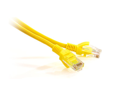 PATCHCORD SKRĘTKA GETFORT CAT.5E UTP 5m żółty