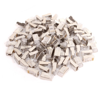 WTYK SIECIOWY GETFORT RJ45 CAT.5e 8P8C EKRANOWANY (100SZT)