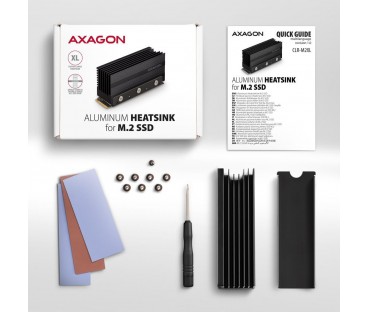 Radiator Axagon do dysków M.2 SSD CLR-M2XL chłodnica aliminiowa