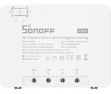 SONOFF sterownik 1-kanałowy 25A WiFi POWR3