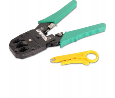 Zaciskacz wtyków Getfort RJ45 / RJ12 / RJ11 (8p 6p 4p) NGF-03
