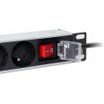 Listwa zasilająca rack 10 cali Getfort LGF-03