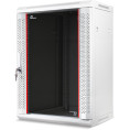SZAFA RACK GETFORT 19 CALI 15U 600X450 WISZĄCA SZARA