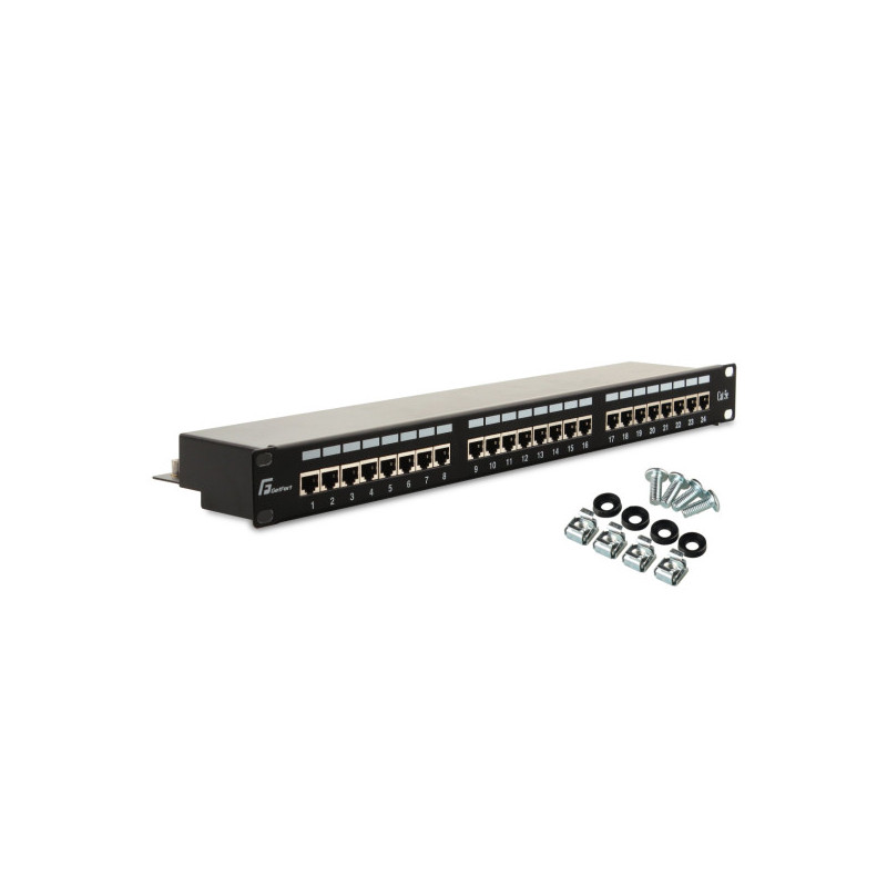 PATCH PANEL FTP CAT.5E 24 PORTY PGF-5EFTP24-B6 GETFORT