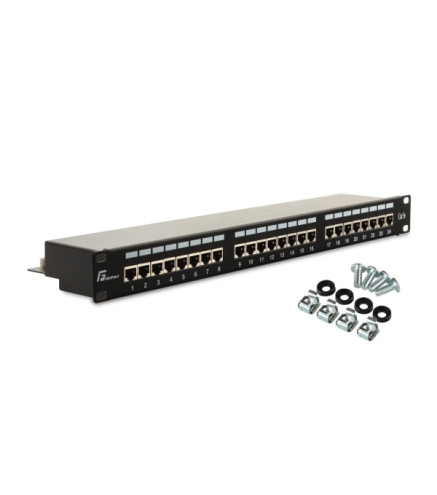 PATCH PANEL FTP CAT.5E 24 PORTY PGF-5EFTP24-B6 GETFORT