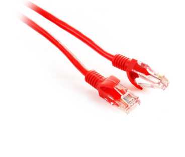 PATCHCORD SKRĘTKA GETFORT CAT.5E UTP 5m czerwony