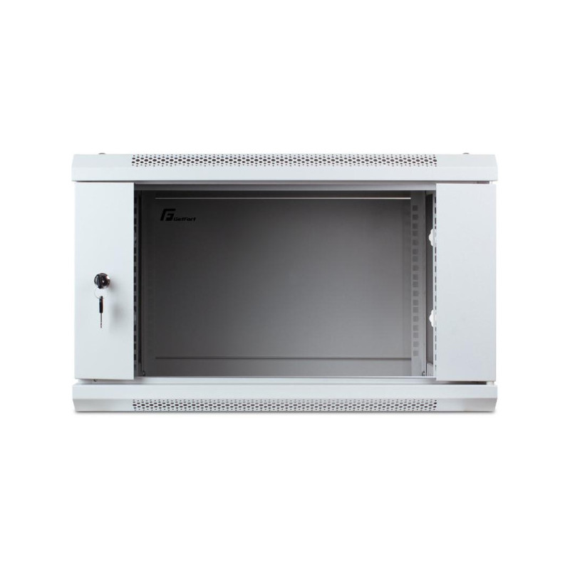 SZAFA RACK GETFORT ECO v2 19 CALI 6U 600X450 Wisząca Szara