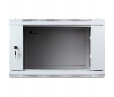 SZAFA RACK GETFORT ECO v2 19 CALI 6U 600X450 Wisząca Szara