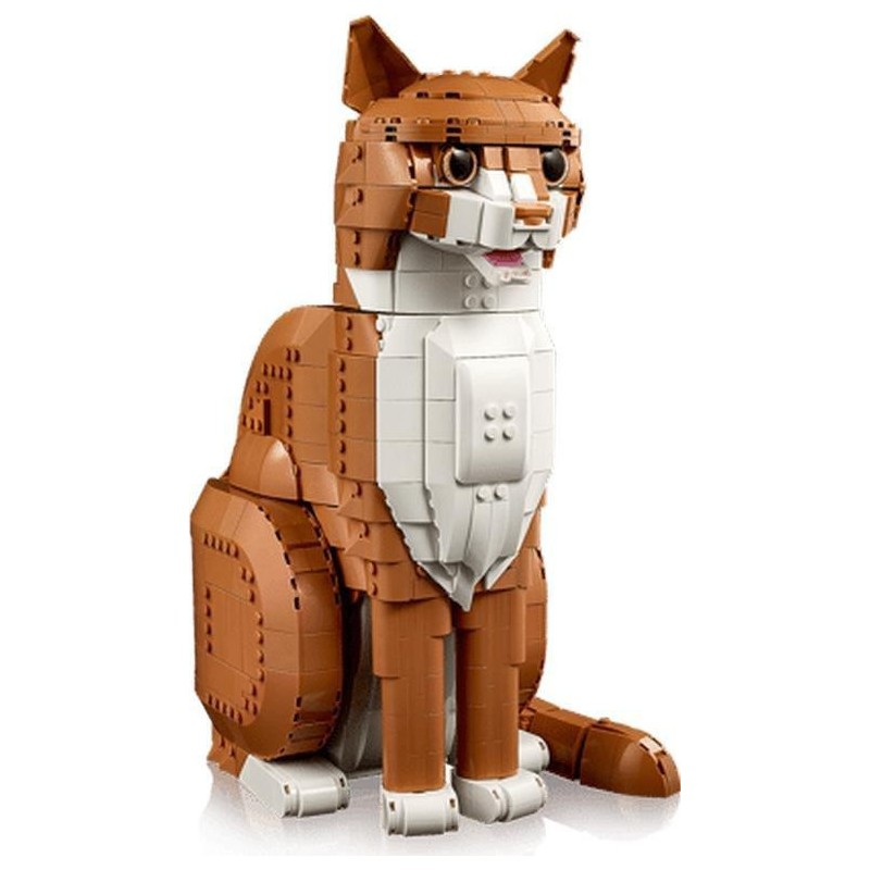 Klocki LEGO Ideas - Rudy kot