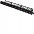 PATCH PANEL UTP CAT.5E 48 PORTÓW PGF-5EUTP48-B9 GETFORT