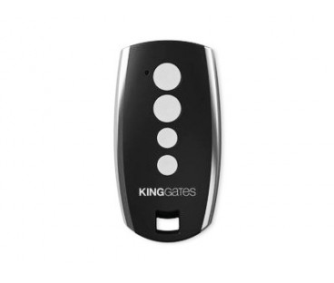 Pilot KING STYLO4K 4-kanałowy z kodem dynamicznie zmiennym 433,92 MHz, czarny