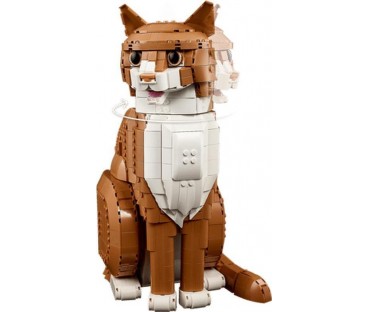 Klocki LEGO Ideas - Rudy kot