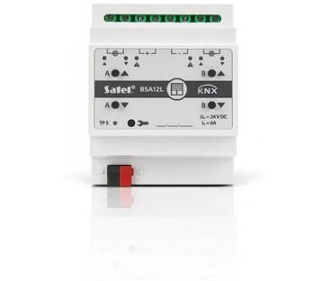 SATEL KNX 2-kanałowy aktor żaluzjowy 24V DC KNX-BSA12L