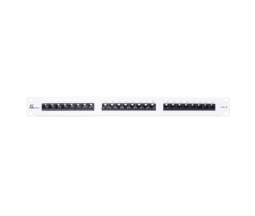 PATCH PANEL UTP CAT.6 24 PORTY SZARY PGF-6UTP24-B5-G GETFORT