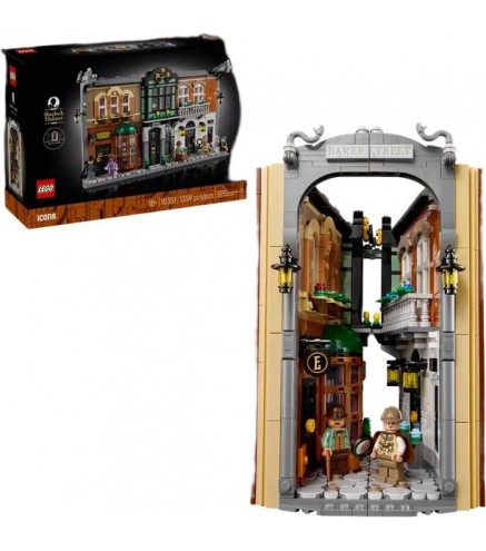 Klocki LEGO Icons - Sherlock Holmes: Book Nook