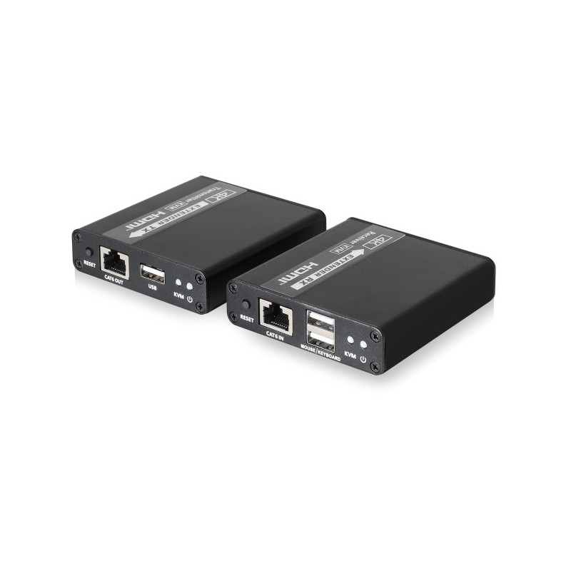 Extender HDMI Kenik KG-EX70HDMI-U/4K wideo + audio + myszka po skrętce