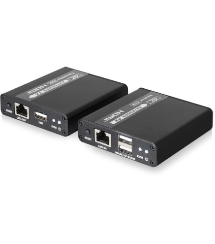 Extender HDMI Kenik KG-EX70HDMI-U/4K wideo + audio + myszka po skrętce