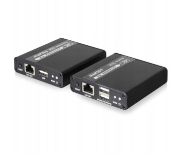 Extender HDMI Kenik KG-EX70HDMI-U/4K wideo + audio + myszka po skrętce