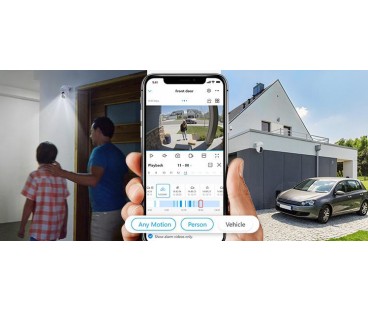 Kamera IP Reolink E Series E540 PTZ 5MP Wi-Fi LED czarna