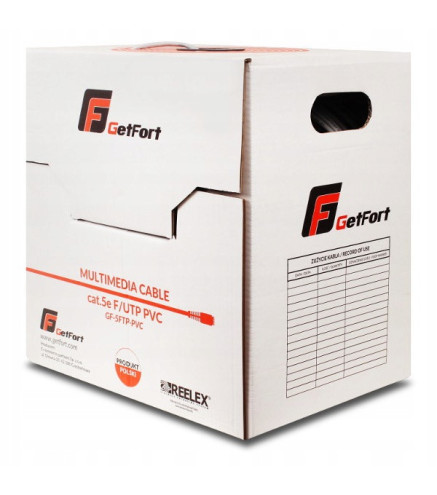 KABEL SKRĘTKA GETFORT PREMIUM CAT.5E F/UTP PVC 305m