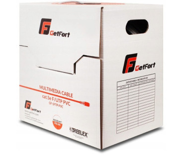 KABEL SKRĘTKA GETFORT PREMIUM CAT.5E F/UTP PVC 305m | Alarmista.pl