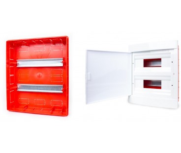 Rozdzielnica podtynkowa 24 modułowa (2x12) Adelid RM-PT-24M