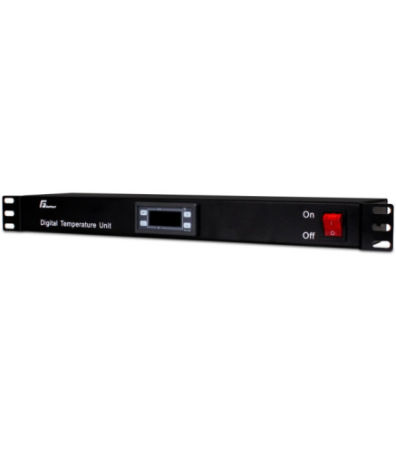 Termostat do szaf rack 1U Getfort