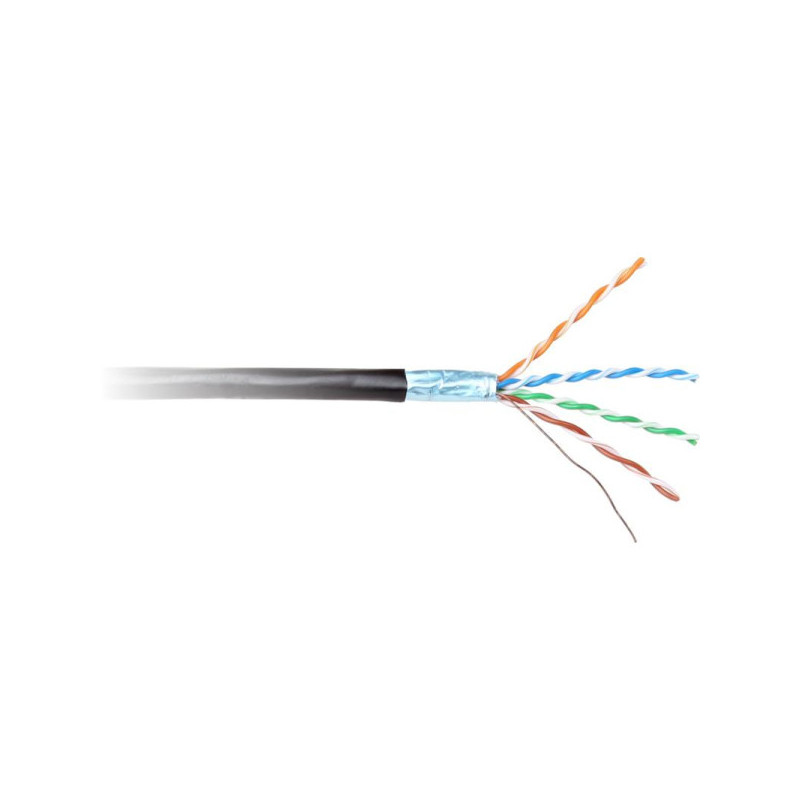 KABEL SKRĘTKA GETFORT CAT.6 F/UTP UV SUCHY 1m