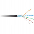 KABEL SKRĘTKA GETFORT CAT.6 F/UTP UV SUCHY 1m