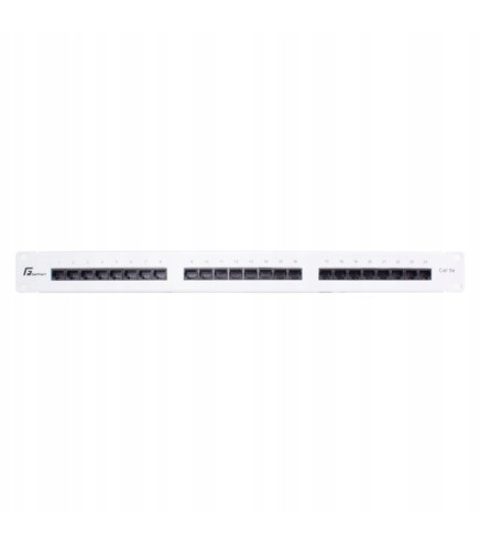 PATCH PANEL UTP CAT.5E 24 PORTY SZARY PGF-5EUTP24-B5-G GETFORT