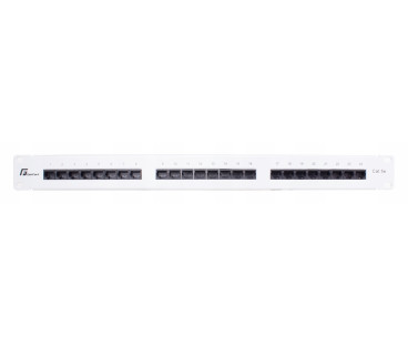 PATCH PANEL UTP CAT.5E 24 PORTY SZARY PGF-5EUTP24-B5-G | Alarmista.pl
