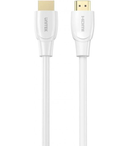 Kabel HDMI Unitek 2.1 8K HDR biały 1,5m