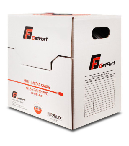KABEL SKRĘTKA GETFORT PREMIUM CAT.5E U/UTP PVC 500m