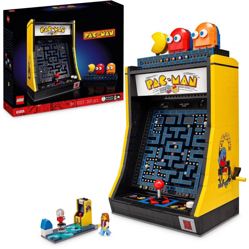 Klocki LEGO Icons - PAC-MAN Arcade Building and Construction Toys