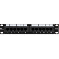 Patch Panel Getfort 10 cali 12 portów PGF-5EUTP12-B4