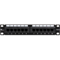Patch Panel Getfort 10 cali 12 portów PGF-5EUTP12-B4