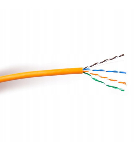 KABEL SKRĘTKA GETFORT PREMIUM CAT.6 U/UTP LSOH 1m