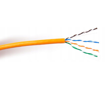 KABEL SKRĘTKA GETFORT PREMIUM CAT.6 U/UTP LSOH 1m