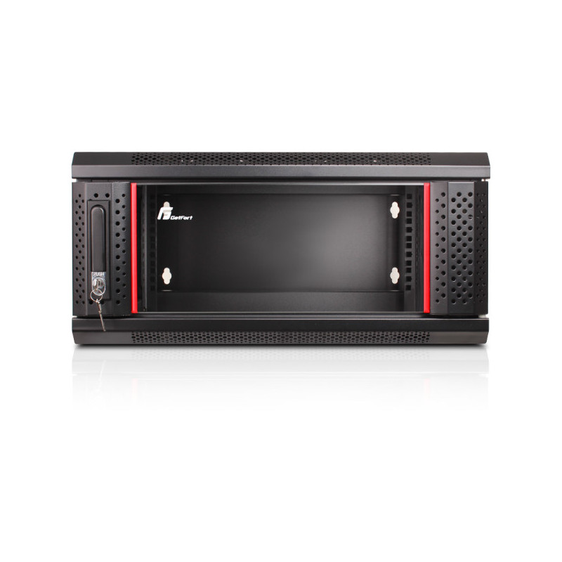 SZAFA RACK GETFORT 19 CALI 4U 600X550 WISZĄCA DWUSEKCYJNA