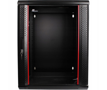 SZAFA RACK GETFORT 19 CALI 15U 600X550 WISZĄCA DWUSEKCYJNA