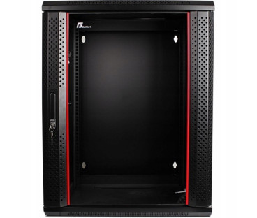 SZAFA RACK GETFORT 19 CALI 15U 600X550 WISZĄCA DWUSEKCYJNA