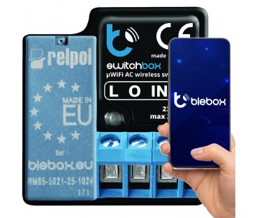 Moduł przekaźnikowy switchbox v3 Blebox