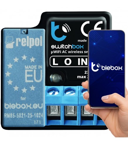 Moduł przekaźnikowy switchbox v3 Blebox