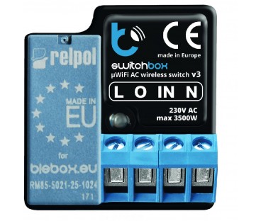 Moduł przekaźnikowy switchbox v3 Blebox
