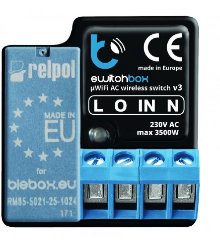 Moduł przekaźnikowy switchbox v3 Blebox