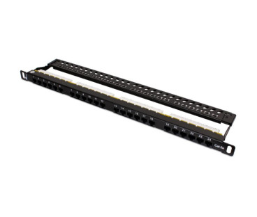 PATCH PANEL UTP CAT.5E 24 PORTY 0.5U PGF-5EUTP24-B7 GETFORT